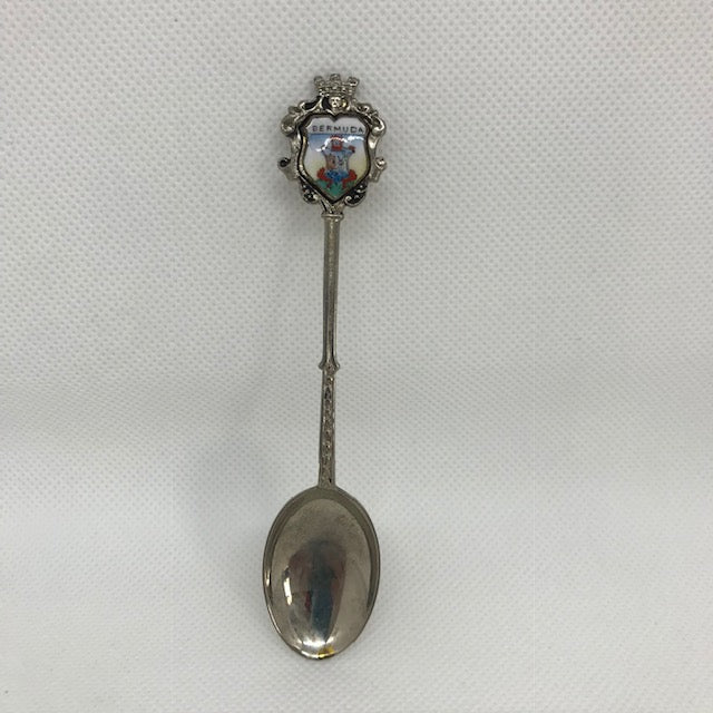 Silver plated collectable souvenir spoons - World