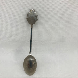 Silver plated collectable souvenir spoons - World