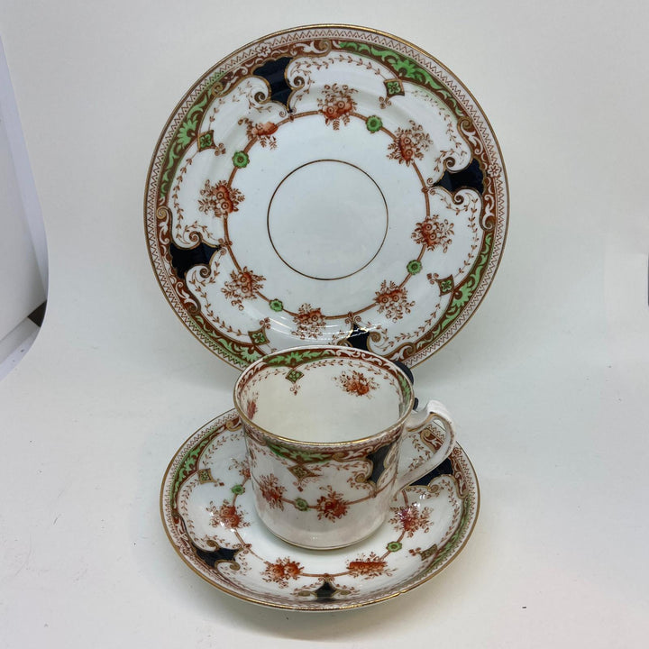 Vintage ROYAL STAFFORD China Hand Decorated TEACUP TRIO