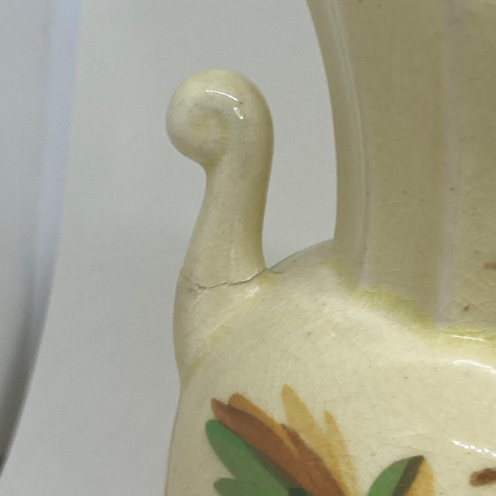 Pair of Vintage KELSBORO WARE AMPHORA and POSY VASES Hand Painted