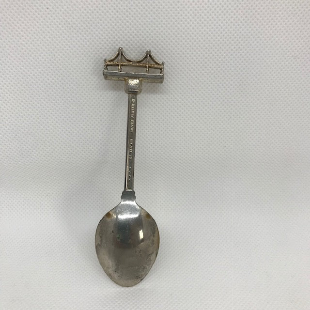 Silver plated collectable souvenir spoons - World