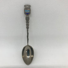 Load image into Gallery viewer, Silver plated COLLECTORS SOUVENIR Spoons PARIS, SAINT-TROPEZ, BAR-LE-DUC, NORMANDIE, FRANCE