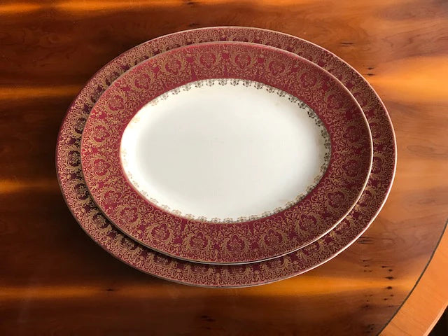 Vintage WEDGWOOD & CO Ltd TUREEN SERVING and DINNER PLATES 1950s